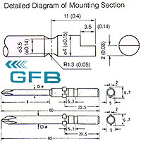 Electric Screw Driver Bit, Bit for Precision Screws